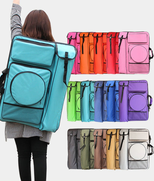 A3 Art Portfolio Case Drawing Board Bag Waterproof Art Carrying Backpack  Painting Sketch Artist Student Storage Tote Bag - Walmart.com